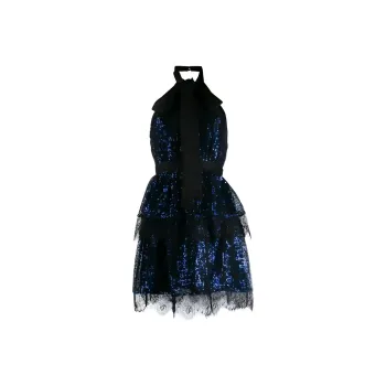 Self-portrait Sleeveless Dresses Women's Black