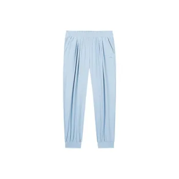 Anta Variety Training Collection Knitted Sweatpants Women's Xizi Blue