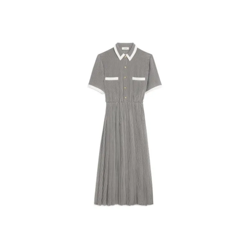 CELINE Short Sleeved Dresses Women's Slate-0