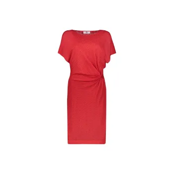M Missoni Short-Sleeved Dresses Women's Red