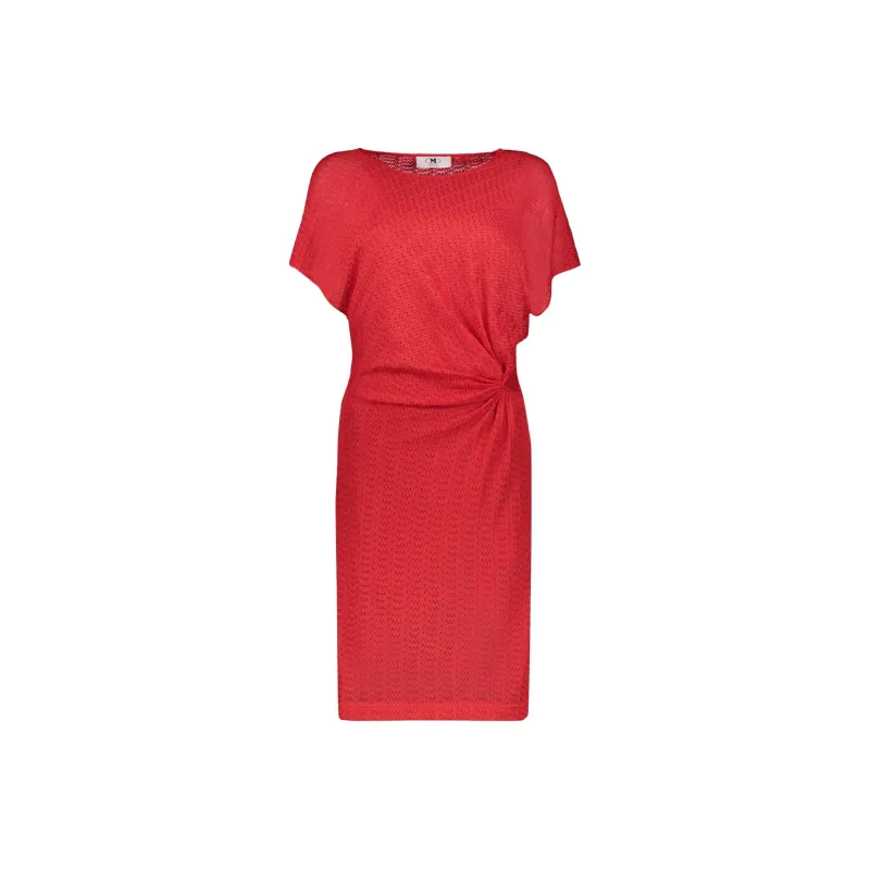 M Missoni Short-Sleeved Dresses Women's Red-0