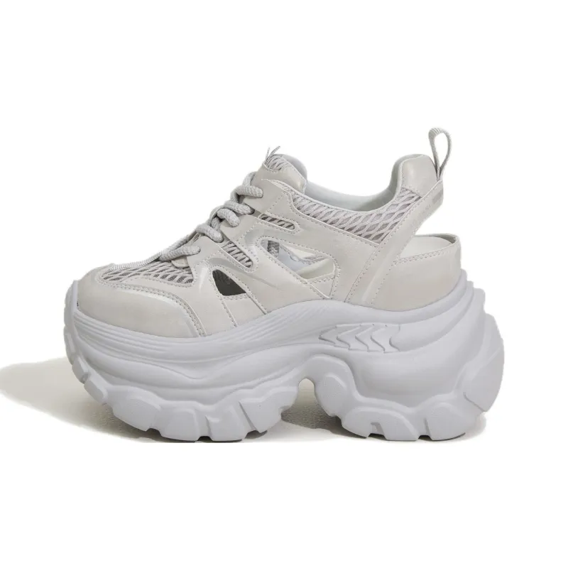 MOMGOG Low Top Chunky Sneakers Women's-5