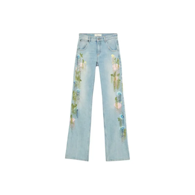 Blumarine Bead tassel Jeans-0