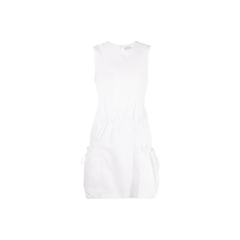 Moncler Sleeveless Cotton Mini Dress-0