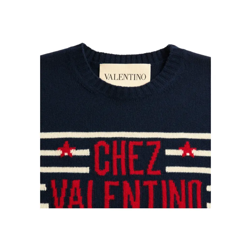 Valentino Chez motif Sweater-4
