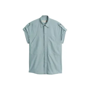 ZARA Shirts Men Light Blue