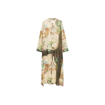 ZARA Long-Sleeved Dresses Women's Multicolor