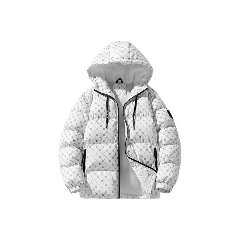 KRISTALIA Puffer Jacket Unisex Coffee-3