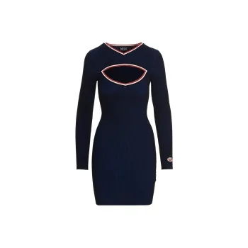 DIESEL Long-Sleeved Dresses Women's Blue