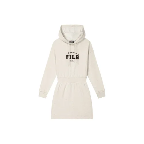 FILA Long Sleeved Dresses Women's Cheese Heather Gray