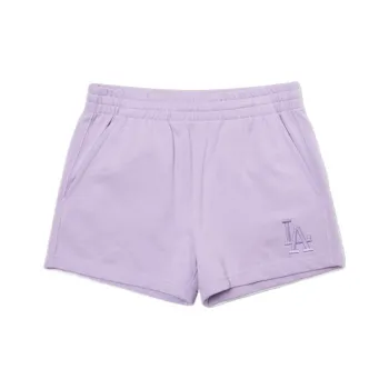 MLB Base Logo Casual Shorts Women's Light Lavender