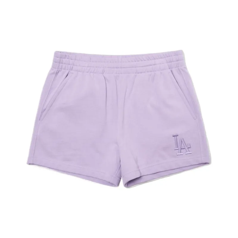 MLB Base Logo Casual Shorts Women's Light Lavender-0