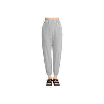 Blood Glitter Casual Pants Women's Gray
