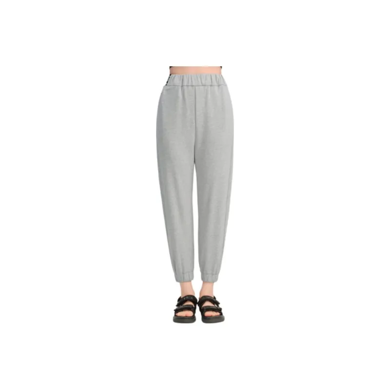 Blood Glitter Casual Pants Women's Gray-0