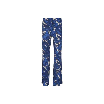 ETRO Floral print Flared Trousers