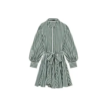 Maje Long Sleeved Dresses Women's Green