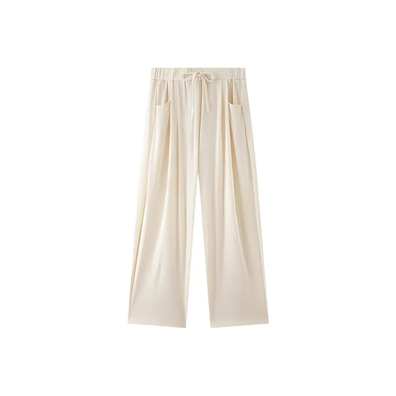 Three Blessings Casual Pants Women's Apricot-0