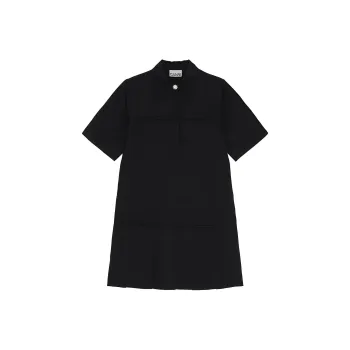 GANNI Pleated Shirt Dress