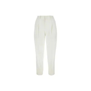 PT Pantaloni Torino SS25 Casual Pants Women's White