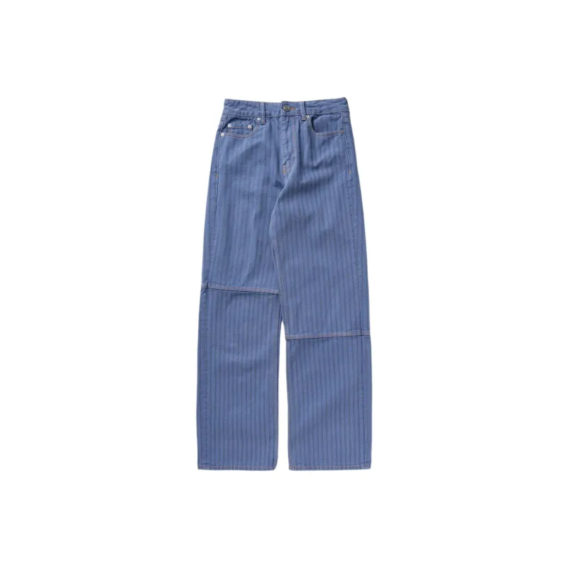 GANNI Striped Izey Jeans-0