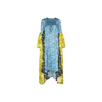 Vetements Long-Sleeved Dresses Women's Blue