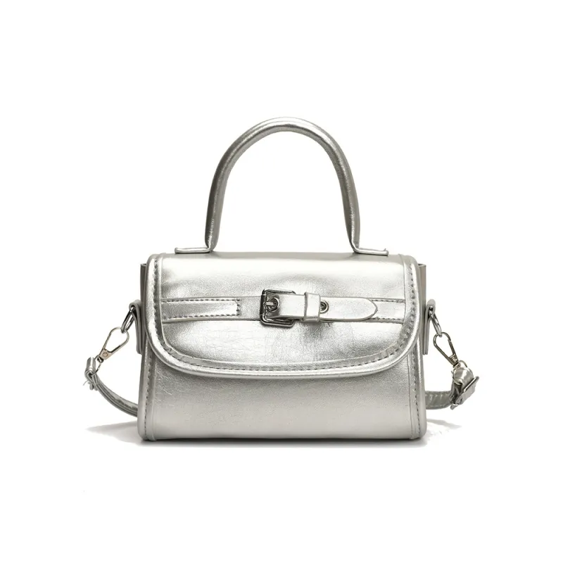 Yalu PU Shoulder Bag, Crossbody Bag, Handbag Women's Blue/Pink/Red/Black/Silver/White-27