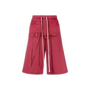 RICK OWENS Casual Shorts Women's Red
