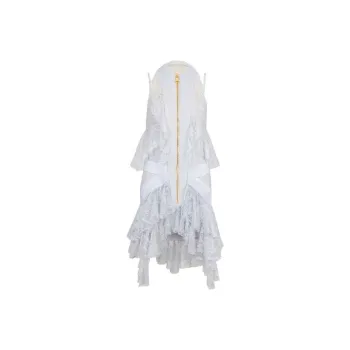 BALMAIN FW22 Sleeveless Dress Women's Light Purple