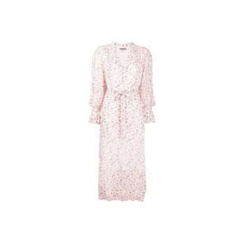 GANNI Long-Sleeved Dresses Women's Pink
