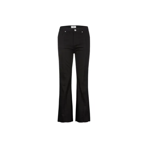 23R+ Flared Pants Jeans Women's Black