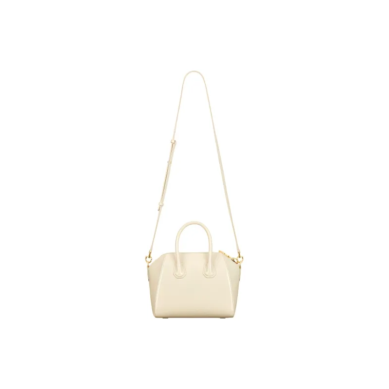 Givenchy Antigona Calfskin Crossbody Handbag Mini Women's Cream-2