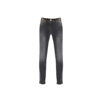 VERSACE Medusa Head Skinny Jeans