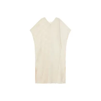 Ginger SS24 Short-Sleeved Dresses Women's Ecru