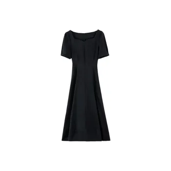 ETSE Short Sleeved Dresses Women's Black