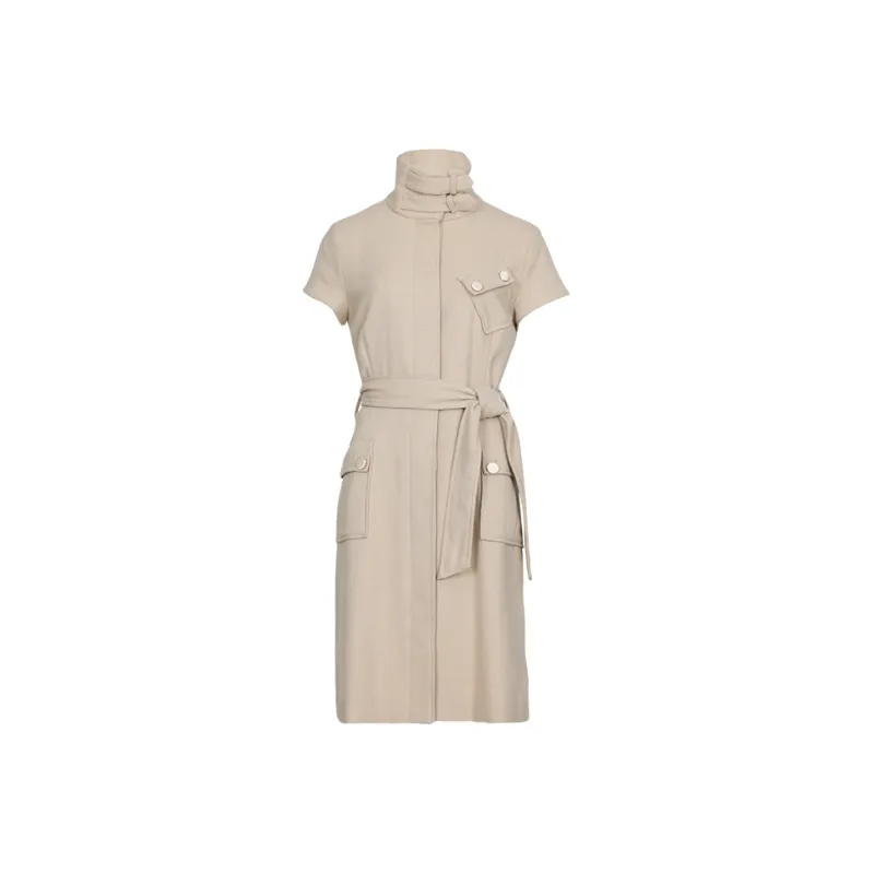 LIZZY Short Sleeved Dresses Women's Apricot-0