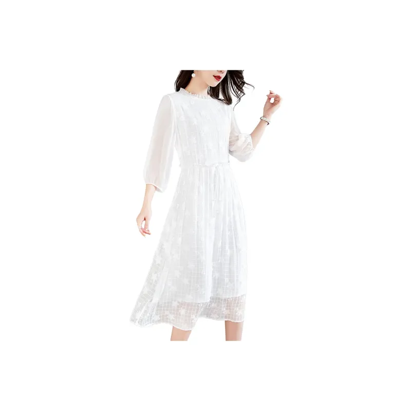To The West Long Sleeved Dresses Women's-0