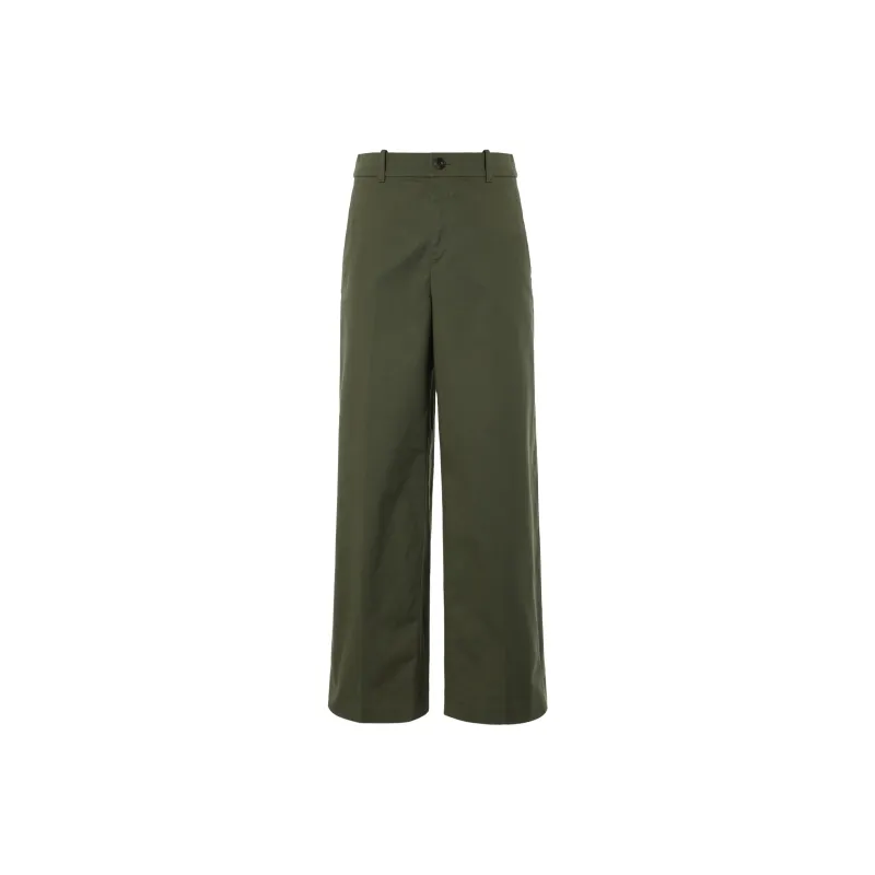 UNIQLO Casual Pants Women's Dark Olive-0
