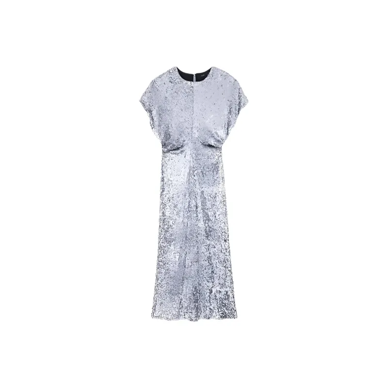 Maje Sequinned Maxi Dress-0