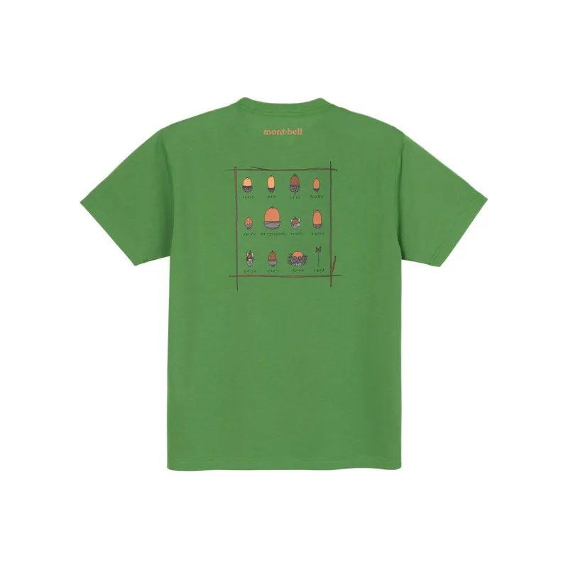 MONTBELL SS25 T-Shirt Unisex Light Gray-5