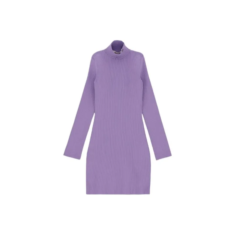 1017 ALYX 9SM Long-Sleeved Dresses Women's Purple-0