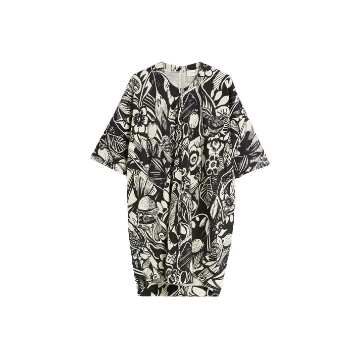 SportMa Short Sleeved Dress Women's Black-0