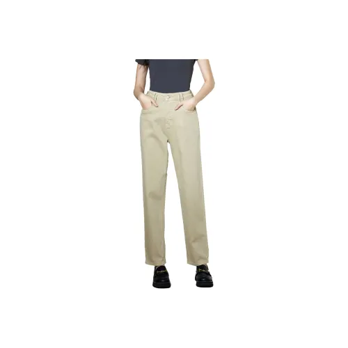 SMEN Jeans Women's Khaki