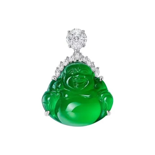 Xifeng Building Chalcedony Jade Necklaces Women's