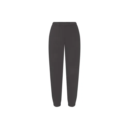 SKIMS FRENCH TERRY JOGGER Knitted Sports Pants Women's ASH/Ash Gray