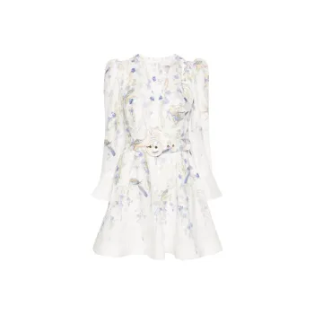 Zimmermann Natura Belted Minidress