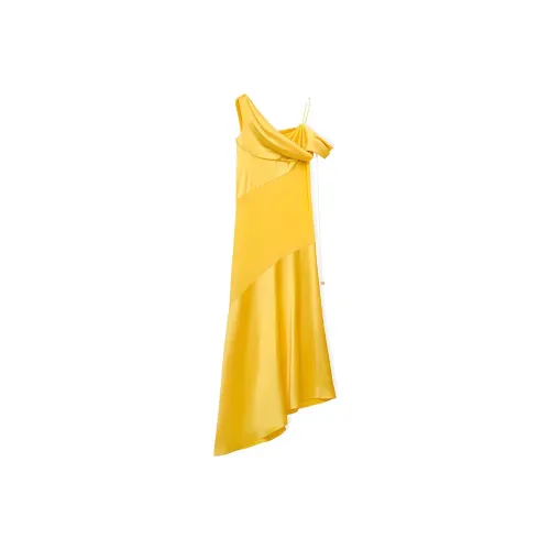 LOEWE SS23 Sleeveless Dress Women's Yellow