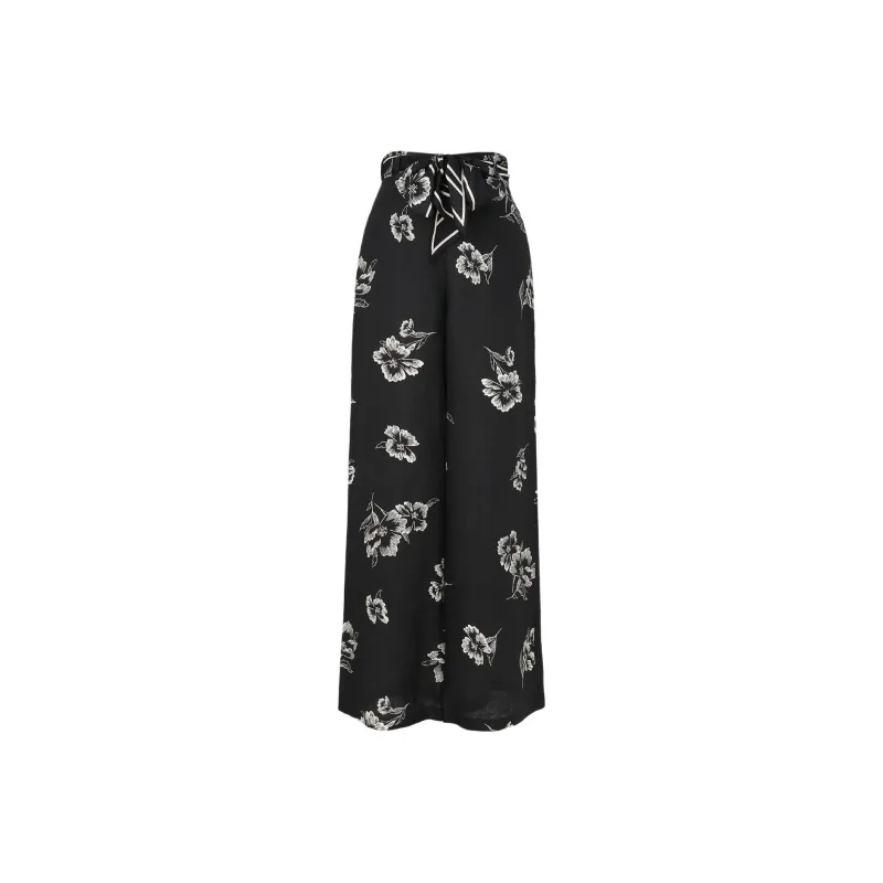 Zimmermann SS25 Casual Pants Women's Black-0