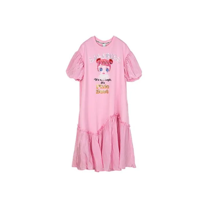LALABOBO Short Sleeved Dresses Women's-2