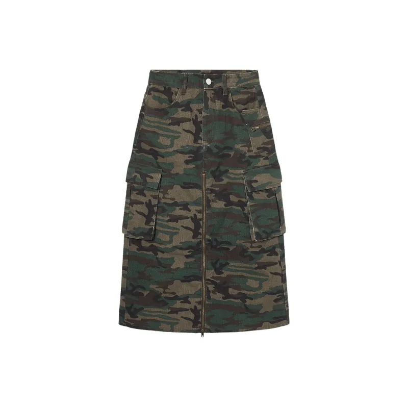 EPTISON WOMAN Denim Long Skirts Women's-5