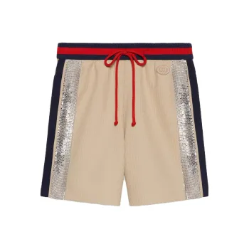 GUCCI SS23 Casual Shorts Women's Khaki